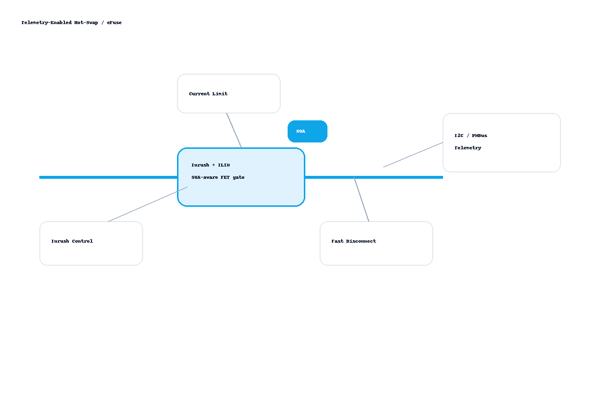 Hot-Swap & eFuse with Telemetry